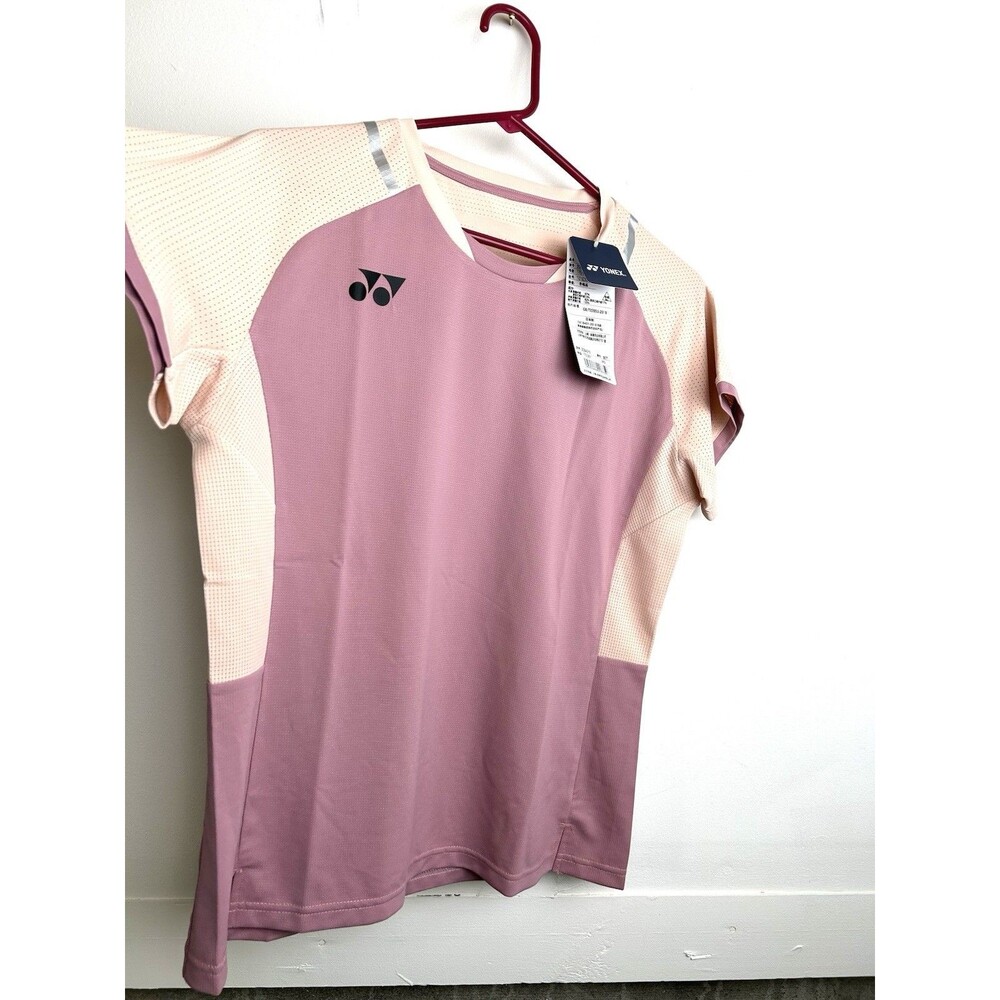 Yonex Womens Game Shirt Pink XO NWT